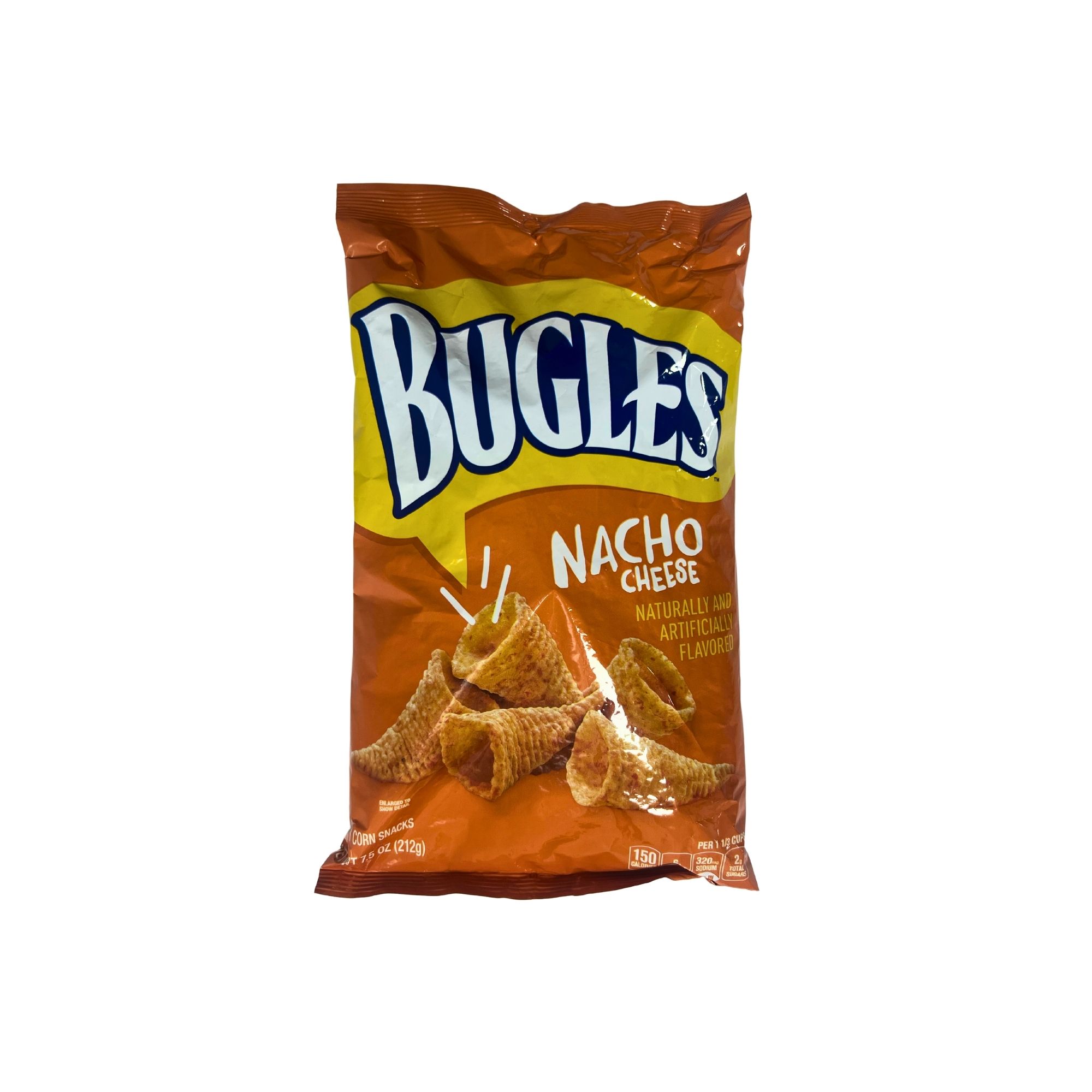 Bugles Nacho Cheese Flavor Corn Snacks 212g Bugles Nacho Cheese Flavor Corn Snacks 212g